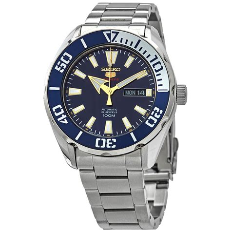 Seiko 5 Sports Automatic Blue Dial Men's Watch SRPC51J1 4954628223784 ...