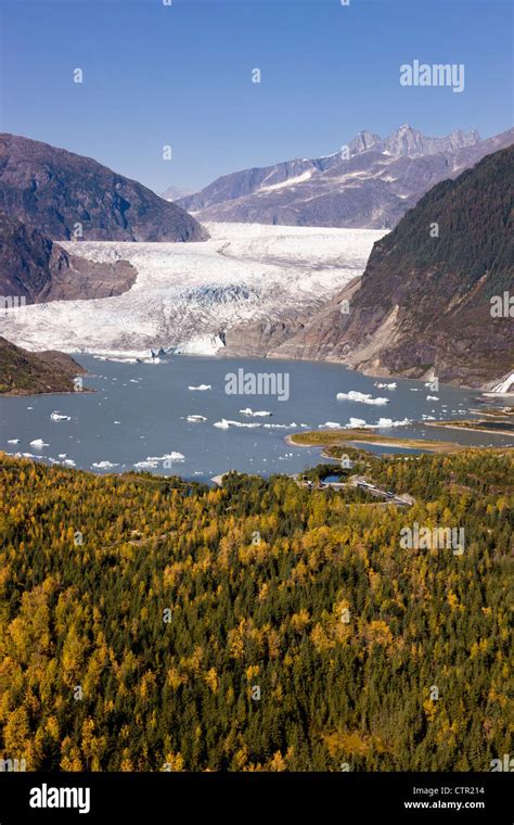 Mendenhall valley aerial hi-res stock photography and images - Alamy