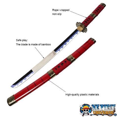 Zoro Enma Sword, Wado Ichimonji, Shusui, Kitetsu, Yubashiri 80CM | One ...