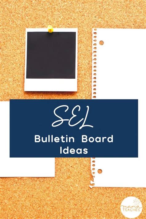 SEL Bulletin Board Ideas - Mama Teaches