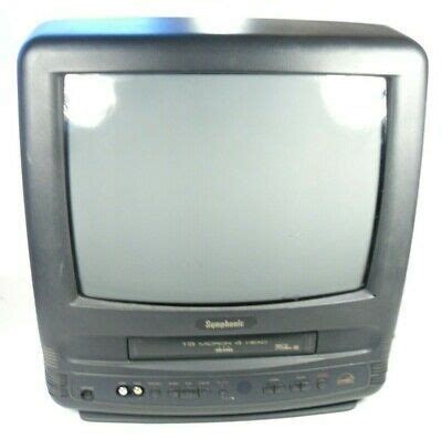 13" TV VCR Combo Model SSC139 Portable CRT TV/VHS... | Tv vcr combo, Crt tv, Vcr