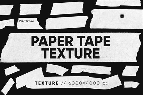 20 Paper Tape Texture HQ Graphic by CCPreset · Creative Fabrica