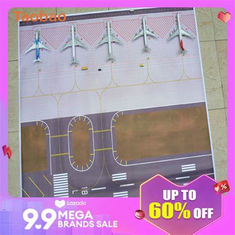 Aircraft Runway Airport Scene Model Plane Drawing 5-Seat Version 1:400 1:200 1:500 | Lazada ...