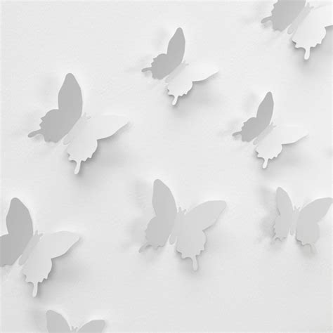 white butterflies cutout ornaments free image | Peakpx