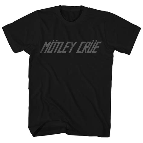 Mötley Crüe T-Shirt | Official Logo Motley Crue Shirt