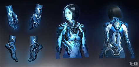 Cortana Concept Artwork - Halo Infinite Art Gallery