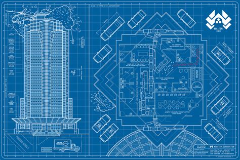 Nakatomi Footprint :: Behance