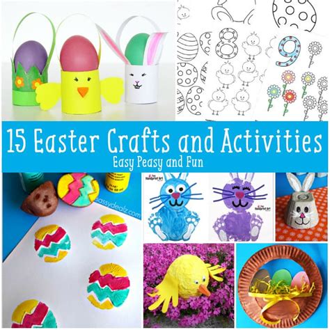 15 Must Do Easter Crafts and Activities for Kids - Easy Peasy and Fun