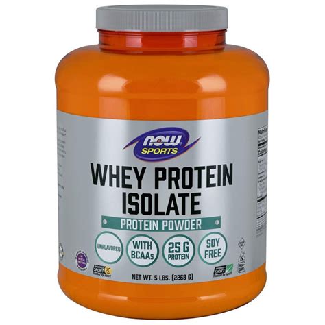 NOW Whey Protein Isolate - Clean Whey Isolate Protein