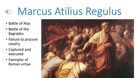 Marcus Atilius Regulus, Consul 267 and 256 BCE - YouTube