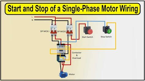 A Comprehensive Guide to Single Phase Motor Wiring Diagrams