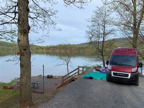 Campsite views: Seven Points Campground Raystown Lake, PA - Life Figured Out