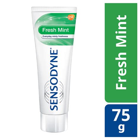 Sensodyne Toothpaste Fresh Mint Flavour (75g) | Listerr - An Indian Marketplace