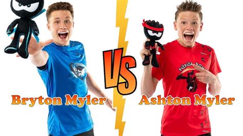 Bryton Myler VS Ashton Myler (Ninja Kids Tv) Stunning Transformation ⭐ From Baby To Now - YouTube