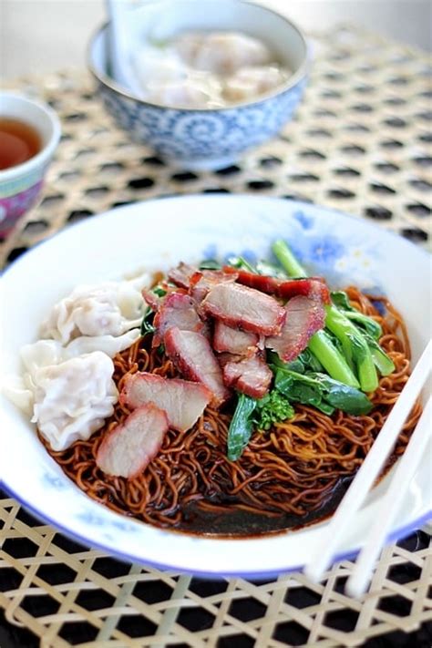 Malaysian Wonton Noodles (Wantan Mee) - Rasa Malaysia