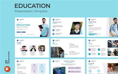 Education PowerPoint Layout Template for $20