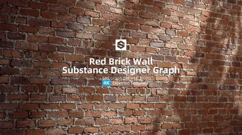 ArtStation - Red Brick Wall Material | Substance Designer Graph