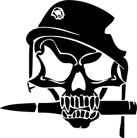 Military Skull Decal Sticker Custom Vinyl Decal Stickers - Etsy