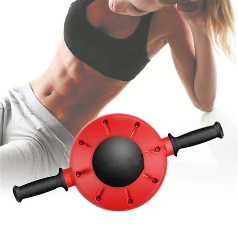 360 Degree Rotation Home Gym Abdominal Exercise Machine Ab Roller Fitness Abdominal Muscle ...