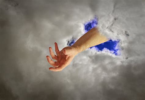 Hand of god stock image. Image of guide, christ, finger - 73880853