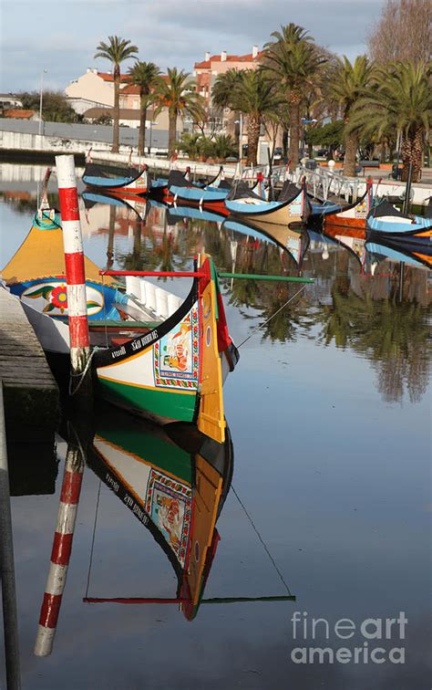 Aveiro canal Portugal Photograph by Ros Drinkwater - Pixels