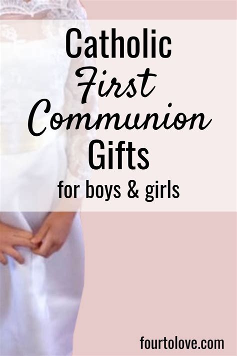 23 Ideal Catholic First Communion Gifts | Four to Love