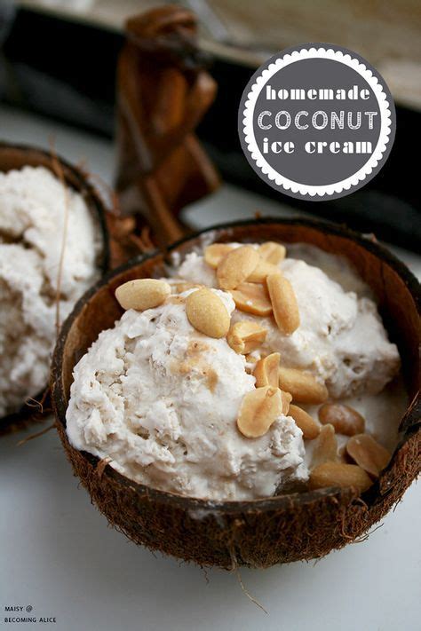 Thai Coconut Ice Cream | Coconut ice cream recipes, Thai coconut ice cream recipe, Coconut ice cream