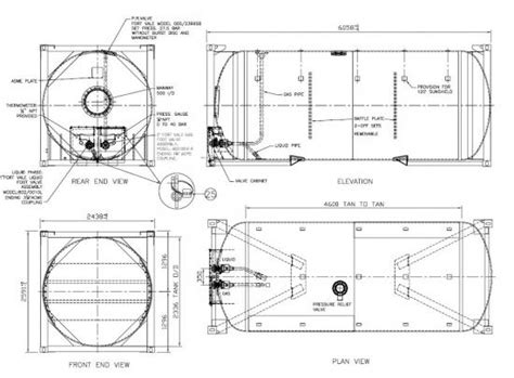 ISO Tank Containers IMO-5 for Gas Propane Butan LPG T/A GASCON 20 ft - 22.500 litres year 2006