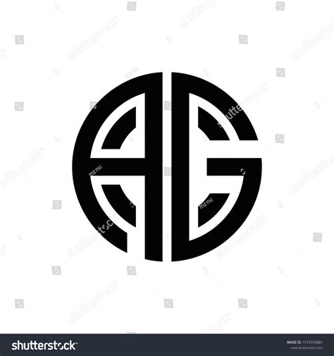 initials AGC logo vector template - Royalty Free Stock Vector ...