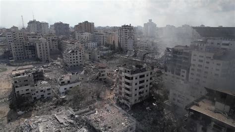 Watch Gaza City Destruction Following Israeli Bombardment - Bloomberg