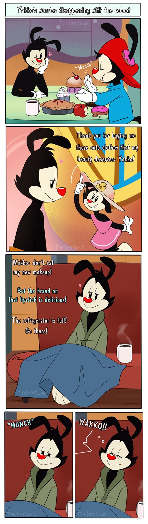 [ANIMANIACS] Yakko's worries disappearing by TheTimeLimit on DeviantArt