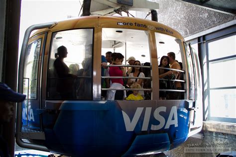 The 65-passenger Table Mountain cable car | Cape Town Daily Photo