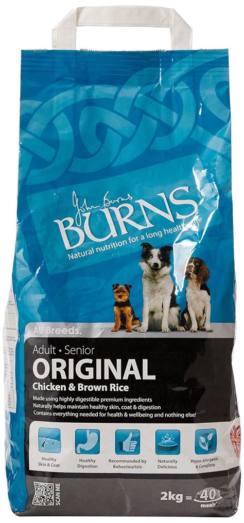 Burns Original Complete Adult and Senior Dry Dog Food Chicken, 2 kg ...