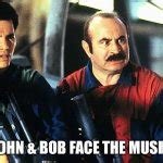 John & Bob Face the Music Blank Template - Imgflip