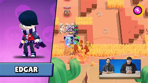 La review de Edgar en Brawl Stars: estadísticas, gadget y star power