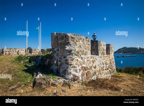 Netherlands,Sint Maarten,Philipsburg,Fort Amsterdam ruins Stock Photo ...