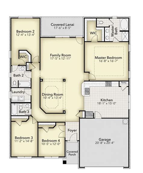 The 2316 Floorplan Featuring 4 bed/3 bath | Adams Homes | Adams Homes