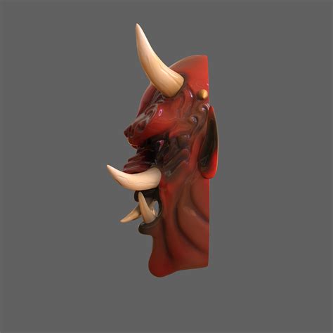 ArtStation - Demon mask | Resources