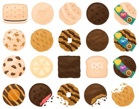 Girlscout Cookie Clipart