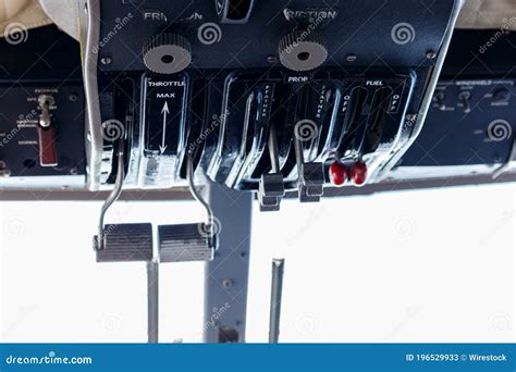 Twin Otter Seaplane Cockpit View. Royalty-Free Stock Photography ...