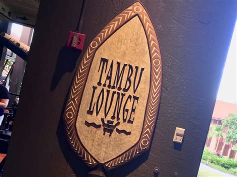 Polynesian's Tambu Lounge Reopens - Disney by Mark