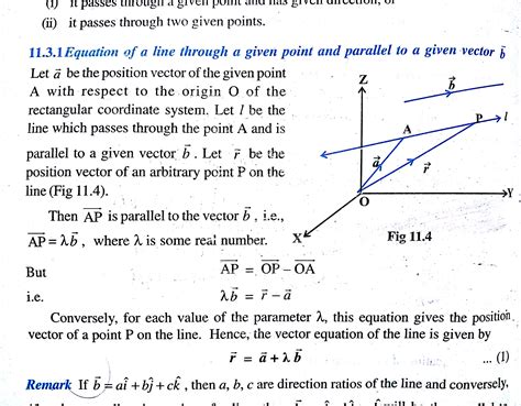 What is vector equation of line? - Mathematics Stack Exchange