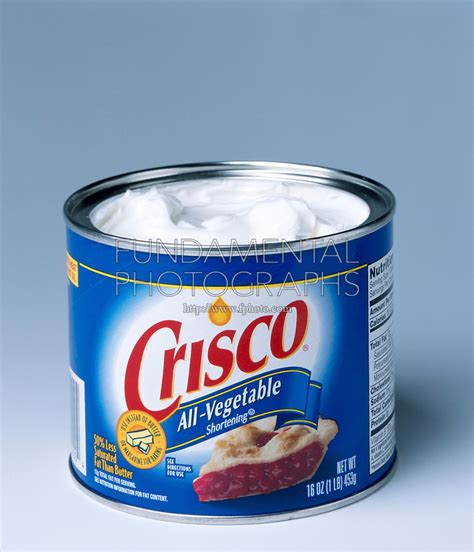 Trans Fats: Trans Fats In Crisco