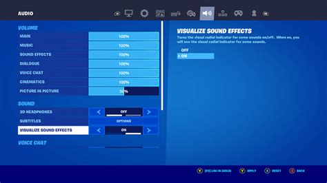 How to turn on Visual Sound Effects on Fortnite - Pro Game Guides