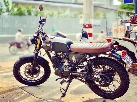 Yamaha YBR 125 custom Yamaha Rx100, Brat, Scrambler, Bobber, Moped, Cafe, Motorcycle, Vehicles ...