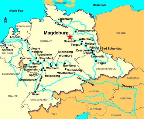 Magdeburg Map - Germany