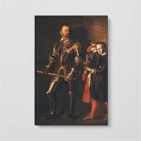 Custom Portrait of Alof de Wignacourt and his Page, 1607-1608 | Custom Renaissance Canvas ...