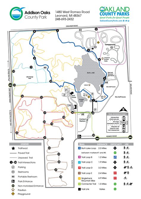 Addison Oaks County Park / Addison Oaks -East - Equestrian Trail Finder