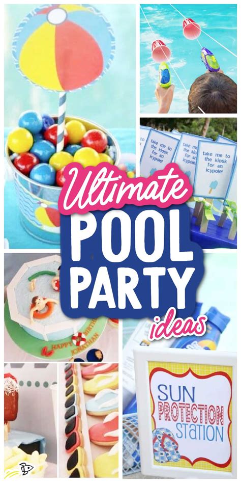 21 Ultimate Pool Party Ideas - Spaceships and Laser Beams