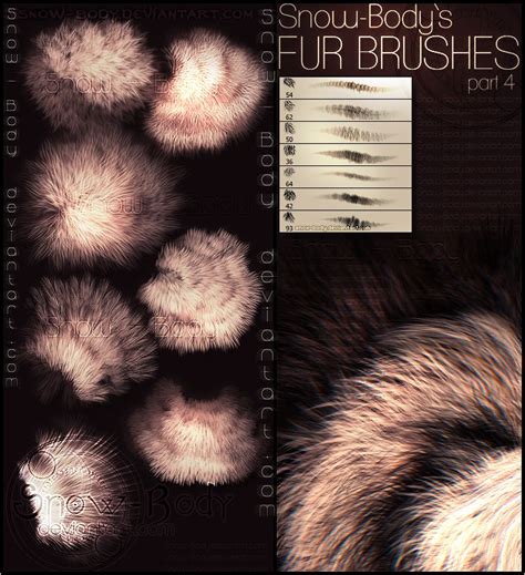 Brushes: Fur part: 4 by =Snow-Body on deviantART Photoshop Design, Photoshop Tutorial, Photoshop ...